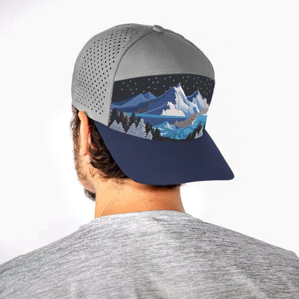 Performance Snapback | Rocky Midnight | Light Grey Navy Online Sale - Image 2