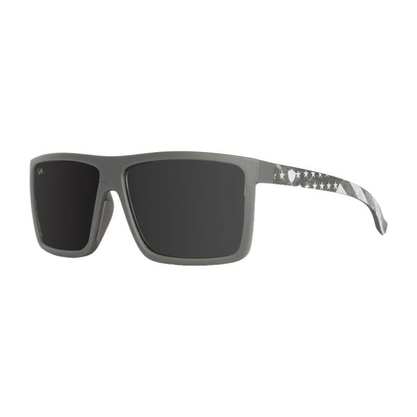 Sport Sunglasses | Ghost American Flag | Grey Supply