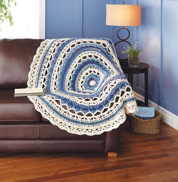 Rings of Color Throw Pattern Online Hot Sale