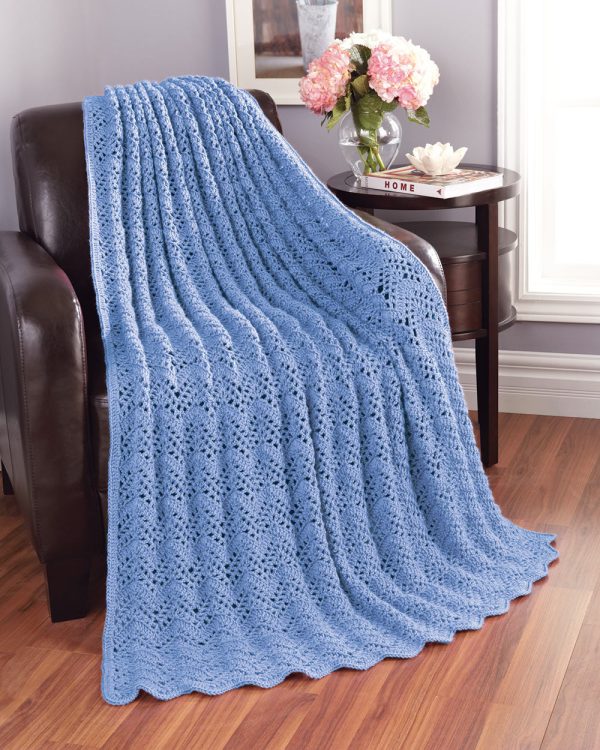 Bands of Lace Afghan Supply