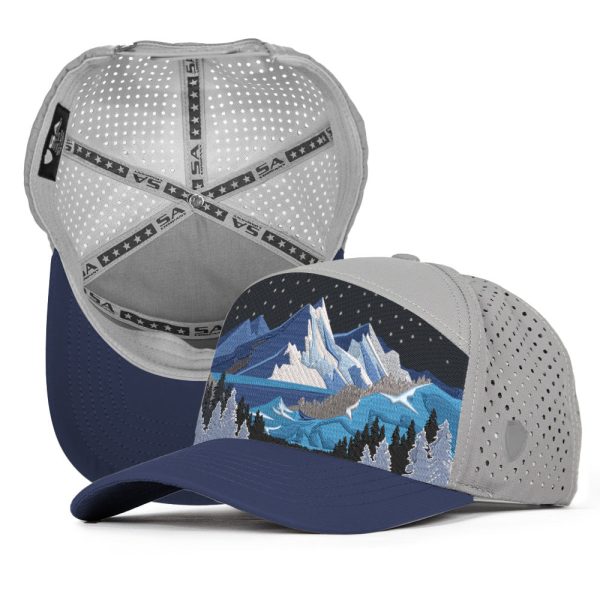 Performance Snapback | Rocky Midnight | Light Grey Navy Online Sale